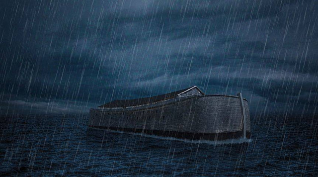 Ilustrasi kapal Nabi Nuh AS. Foto: Pixabay