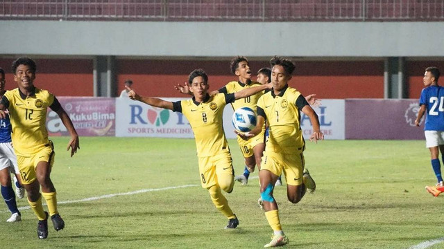 Timnas Malaysia u-16 di Piala AFF. Foto: Instagram/@famalaysia