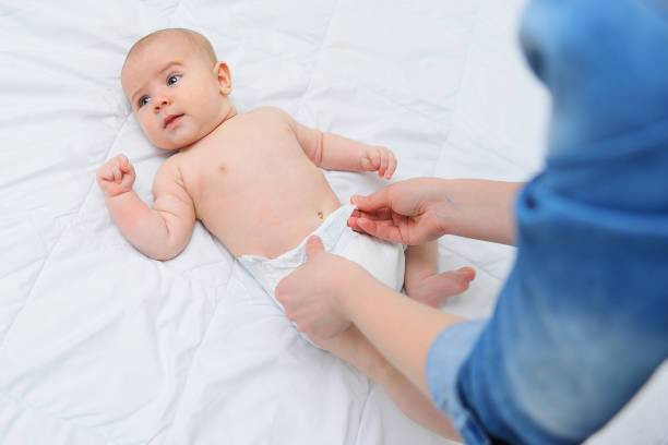 Ilustrasi warna feses bayi tidak cocok susu formula (Sumber: Pexels)