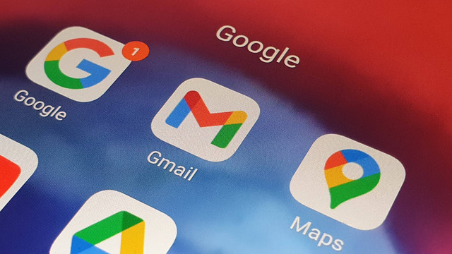 Ilustrasi Google, Gmail, dan Maps. Foto: Shutterstock