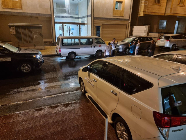 Makkah diguyur hujan Foto: Muhammad Iqbal/kumparan