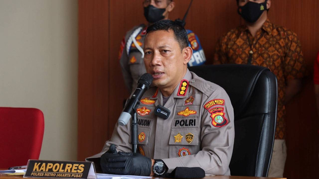 Kapolres Metro Jakarta Pusat Kombes Pol. Komarudin  Foto: Polres Metro Jakarta Pusat