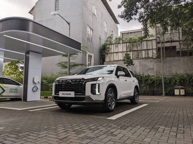 Hyundai Palisade facelift. Foto: Sena Pratama/kumparan