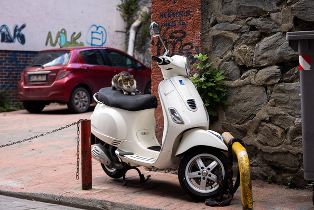 Ilustrasi motor pada artikel tempat sewa motor di Bogor, Foto oleh Burak Aslan di Unsplash