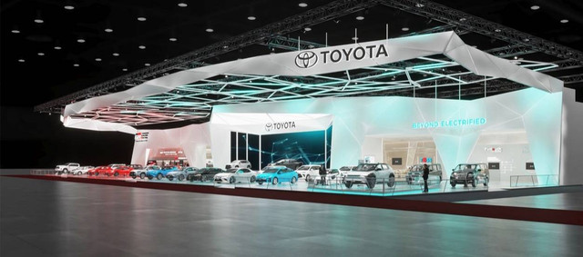 Ilustrasi Booth Toyota di GIIAS. Foto: dok. Toyota Indonesia