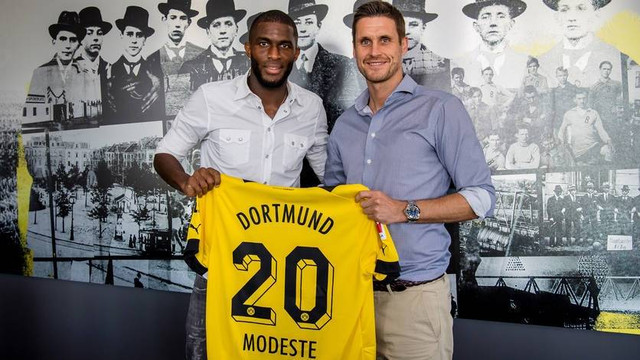 Pemain Anyar Borussia Dortmund, Anthony Modeste. Foto: bvb.de
