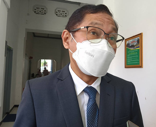 Prof Dr dr Budi Santoso, SpOG (K), Dekan FK Unair. Foto: Masruroh/Basra