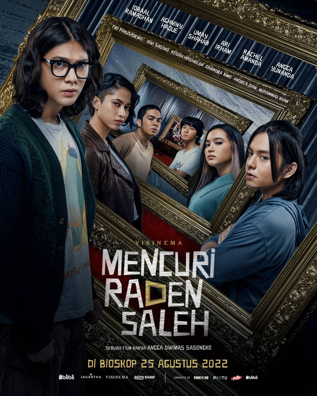 Visinema rilis poster film Mencuri Raden Saleh. Foto: Visinema Pictures
