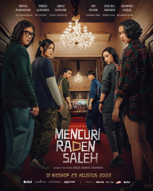 Visinema rilis poster film Mencuri Raden Saleh. Foto: Visinema Pictures