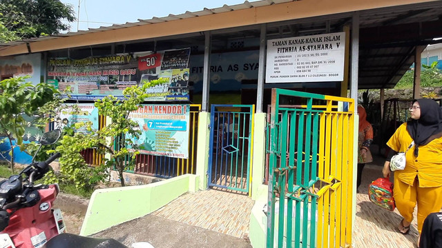 TK Islam Fithria As-Syahara V, Cileungsi Kidul. Sumber: Dokumen Pribadi Milik Pribadi Nancy Marcelina. 