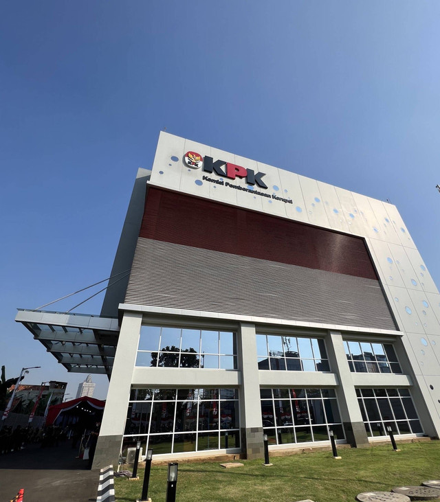 Gedung penyimpanan rampasan baru KPK.
Foto: KPK