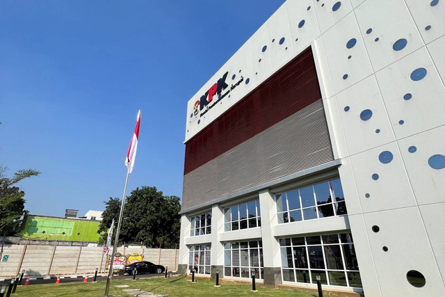 Gedung penyimpanan rampasan baru KPK. Foto: KPK