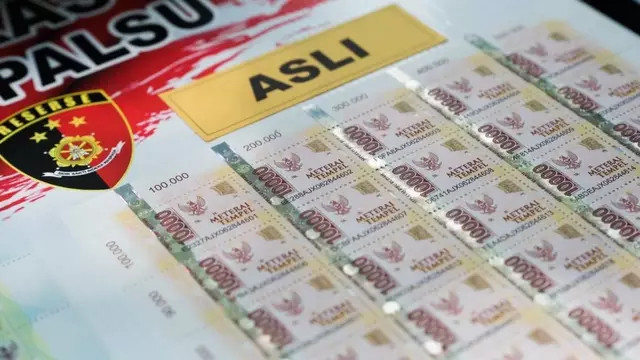 Ukuran meterai 10.000 di Word. Foto: Direktorat Jendral Pajak. 