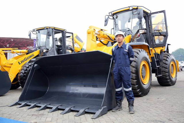 Ilustrasi alat berat Liugong. Dok/Istimewa