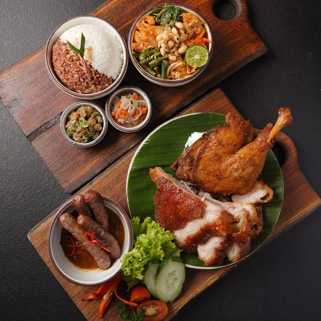 Paulaner Rijstaffle. Foto: Hotel Indonesia Kempinski Jakarta