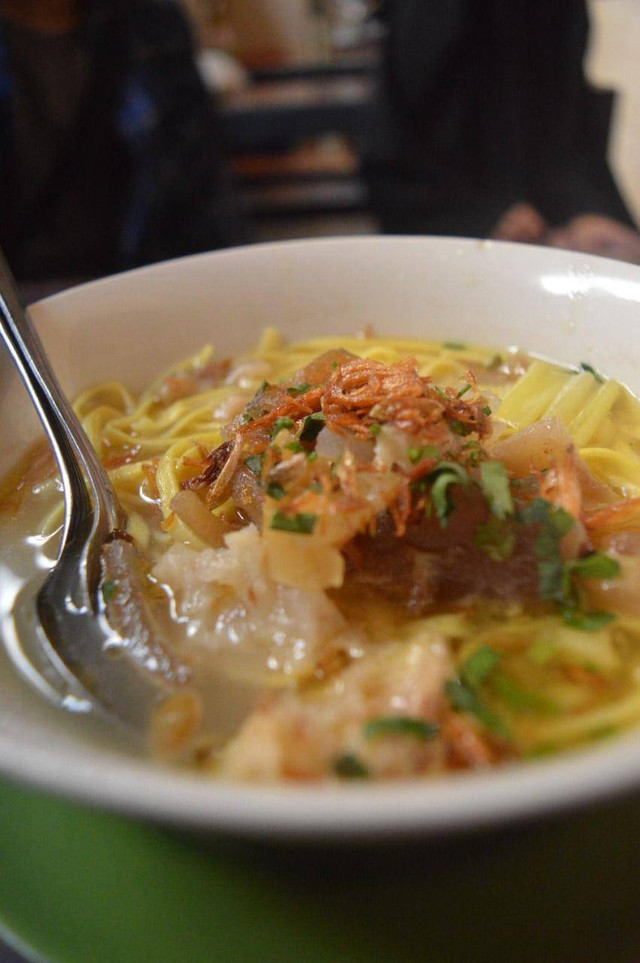 Menu utama mi kocok khas Bandung di gerai Mih Kocok Mang Dadeng. Foto: Humas Pemkot Bandung