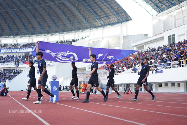 Ilustrasi Sepak Bola Liga 1. Foto: Situs web resmi Liga Indonesia Baru