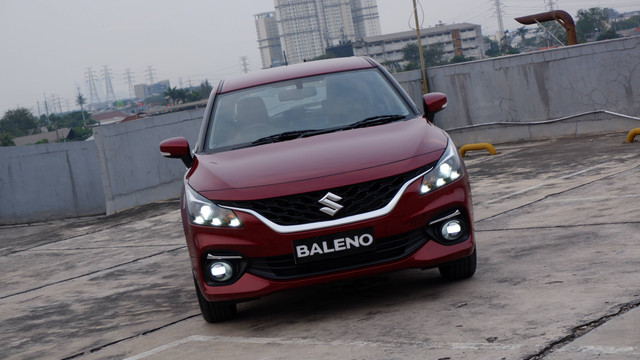 Tampilan Suzuki Baleno 2022. Foto: Aditya Pratama Niagara/kumparan
