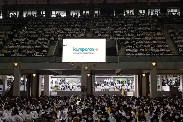 kumparan memberikan hadiah pada 10 pemenang lomba video kreatif di Balairung, Universitas Indonesia, Senin (15/8).  Foto: Ainun Nabila/kumparan