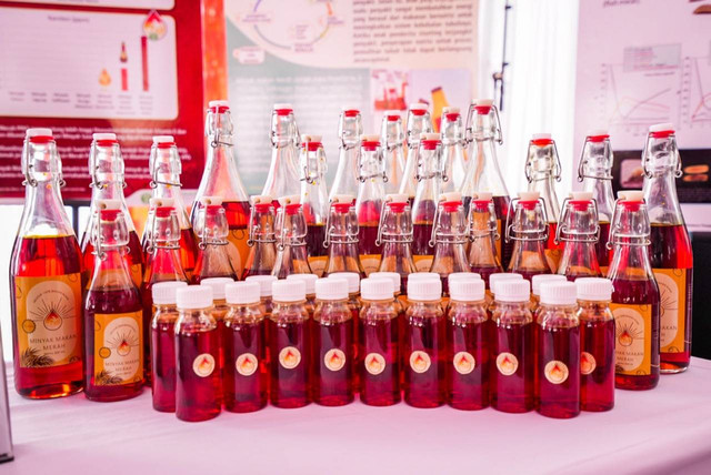 Tampilan Minyak Makan Merah. Foto: Kemenkop dan UKM