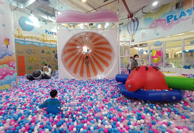 Wahana Playtopia di Ciputra World Surabaya. Foto-foto: Masruroh/Basra