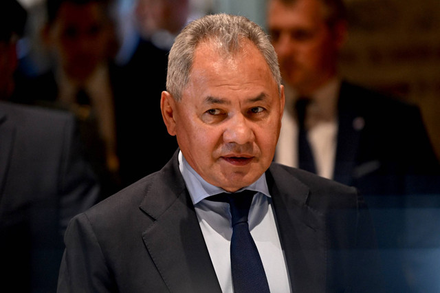 Menhan Rusia, Sergei Shoigu. Foto: Ozan Kose/AFP