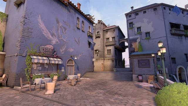 Ilustrasi lokasi map Bind Valorant. (Foto: Valorant)
