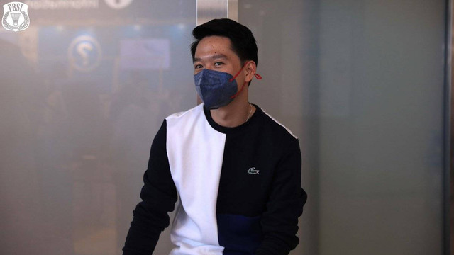 Kevin Sanjaya, pemain bulu tangkis Indonesia, sampai di Jepang pada Kamis (18/8) untuk bermain di Kejuaraan Dunia BWF 2022. Foto: PBSI