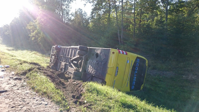 Ilustrasi kecelakaan bus. Foto: KOZYREV OLEG/Shutterstock