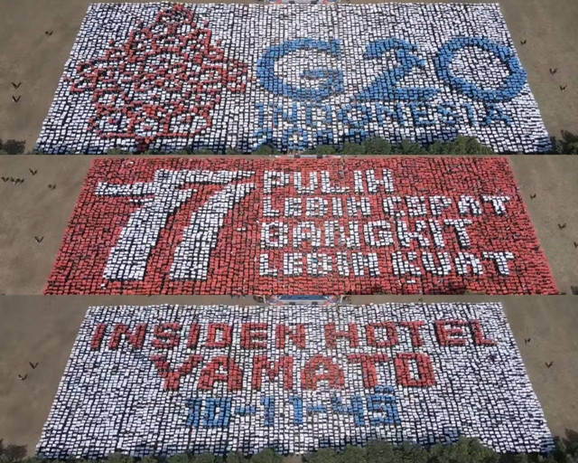 Maba ITS cetak rekor muri. Foto: Dok. ITS
