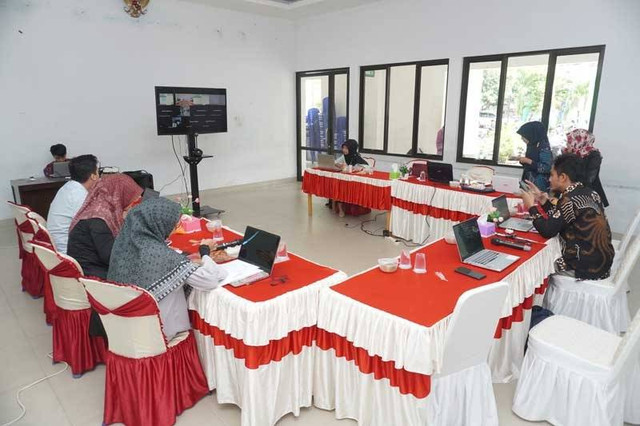 Kegiatan lokakarya digelar oleh Prodi Pendidikan Matemika FKIP Universitas Muhammadiyah Bangka Belitung