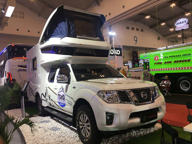 Motorhome buatan karoseri Laksana di GIIAS 2022. Foto: Sena Pratama/kumparan