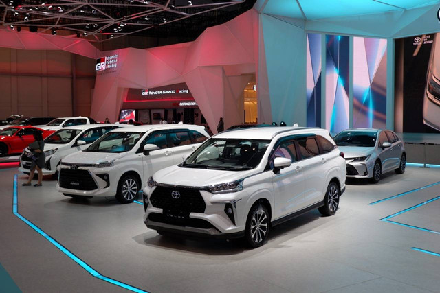 Toyota Avanza dan Veloz di GIIAS 2022. Foto: Aditya Pratama Niagara/kumparan