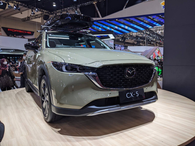 Mazda CX-5 yang tampil di GIIAS 2022. Foto: Sena Pratama/kumparan