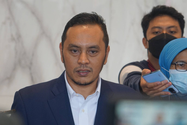 Ketua DPP NasDem Willy Aditya di NasDem Tower. Foto: Iqbal Firdaus/kumparan