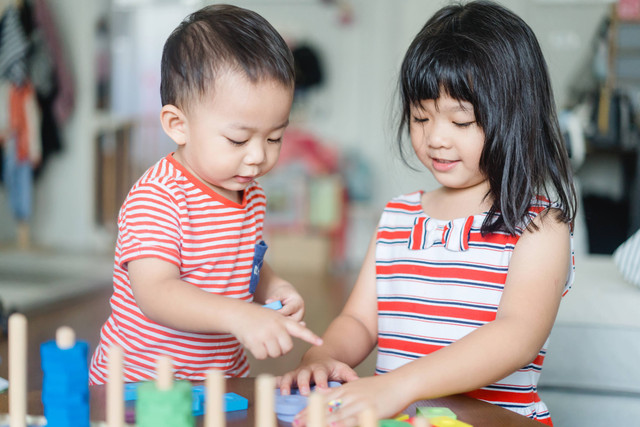 Ilustrasi balita dititipkan di daycare. Foto: MIA Studio/Shutterstock