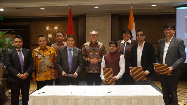 Mendag Zulkifli Hasan pimpin misi dagang Indonesia ke New Delhi, India. Foto: Kemendag RI