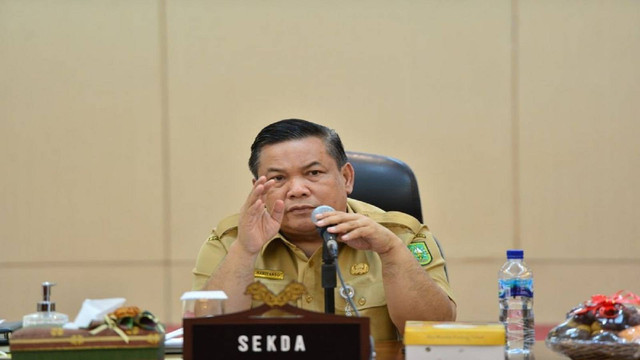 Sekretaris Daerah Provinsi Riau, SF Hariyanto (Foto: Dok. Media Center Riau)