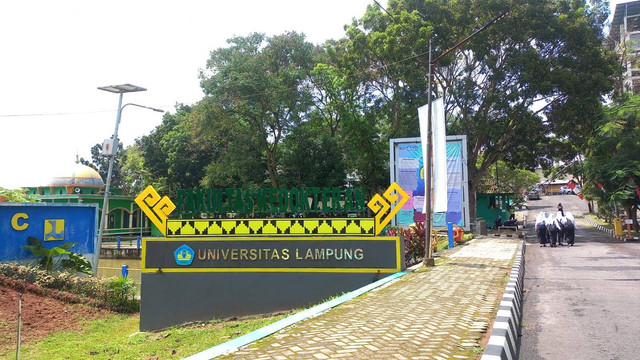 Fakultas Kedokteran Universitas Lampung. | Foto: Sinta Yuliana/Lampung Geh