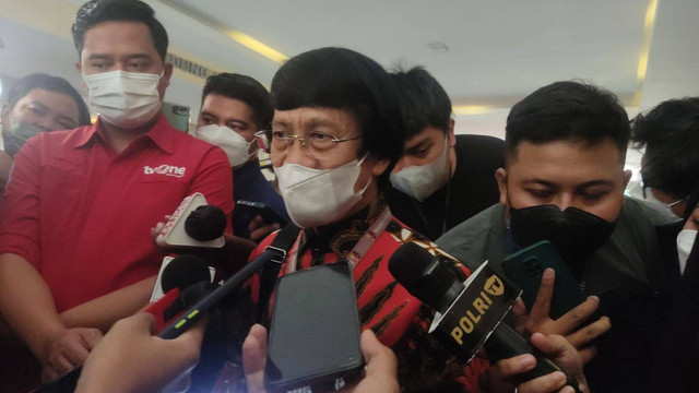 Ketua LPAI Seto Mulyadi di Bareskrim Polri, Selasa (23/8/2022). Foto: Jonathan Devin/kumparan