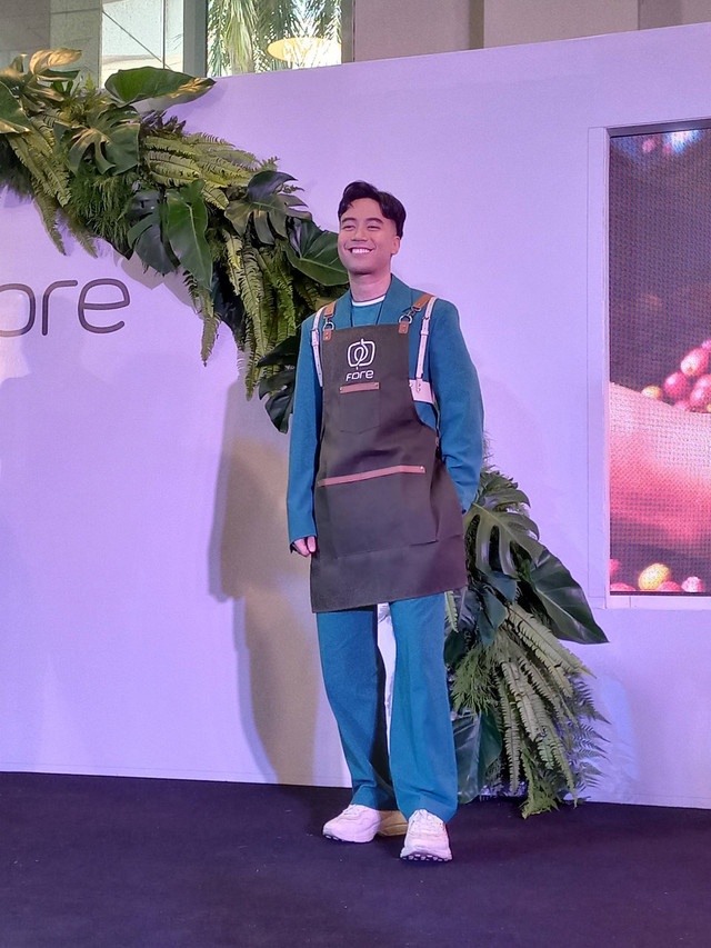 Vidi Aldiano sebagai Chief Savor Advisor Fore Coffee. Foto: Monika Febriana/kumparan