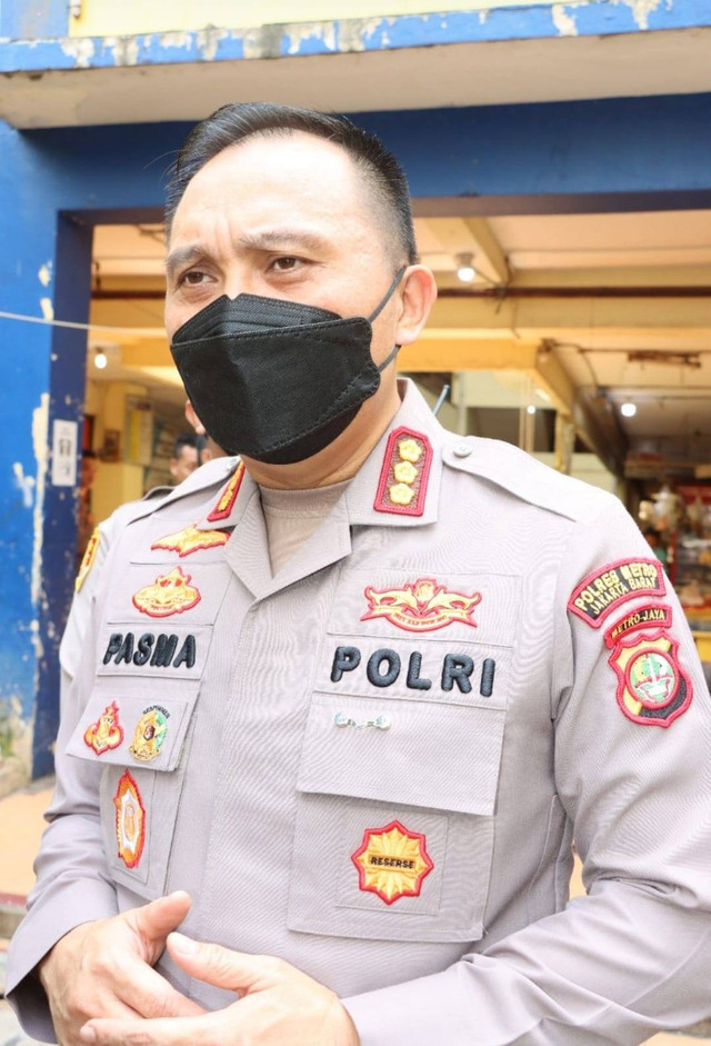 Kapolres Metro Jakarta Barat Kombes Pol Pasma Royce. Foto: Dok. Istimewa