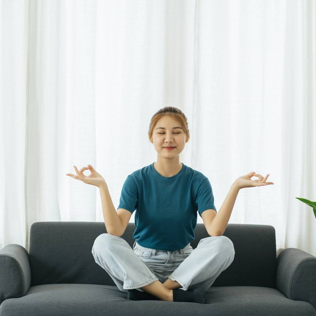 Ilustrasi Libra bermeditasi. Foto: Shutterstock