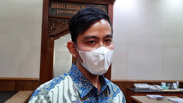 Wali Kota Solo, Gibran Rakabuming Raka, di Balai Kota Solo, Rabu (24/08/2022). FOTO: Fernando Fitusia