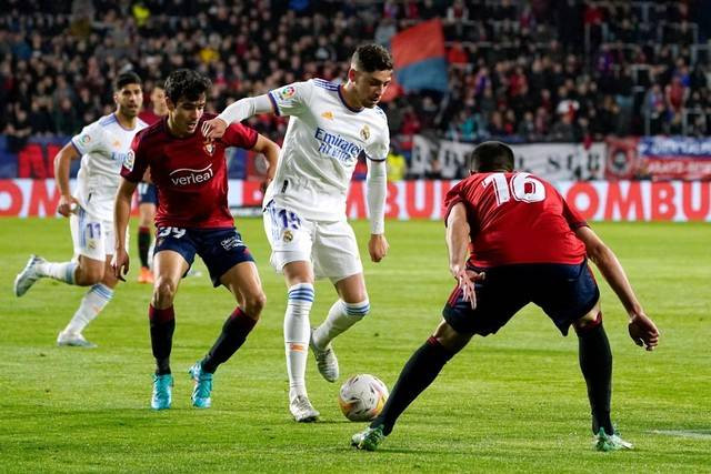 Real Madrid vs Osasuna. Foto: Vincent West/REUTERS