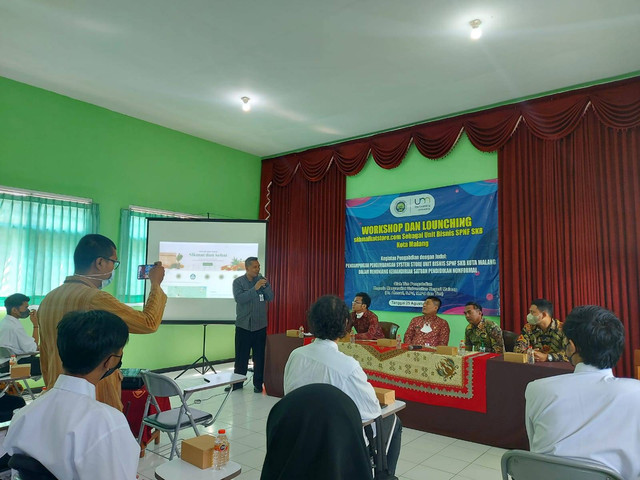 Suasana workshop dan launching skbmalkotstore.com. Foto: dok SPNF SKB Kota Malang