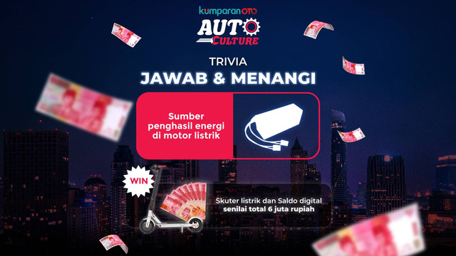 kuis kumparanOTO jawab pertanyaan dan menangi hadiah total senilai 6 juta rupiah Foto: Mohamad Miradi/kumparan
