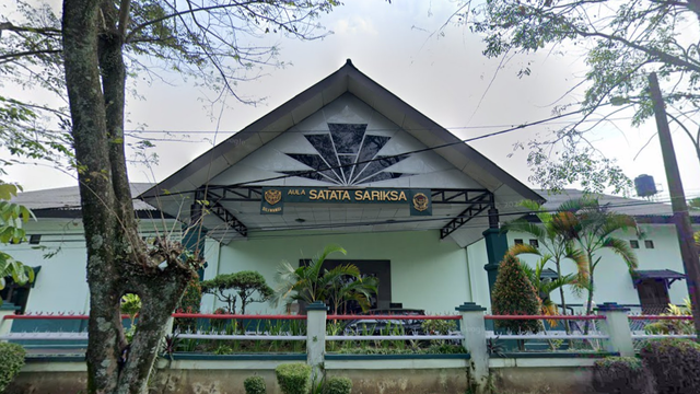Rute Jalan ke Gedung Satata Sariksa, Foto: Google Street View