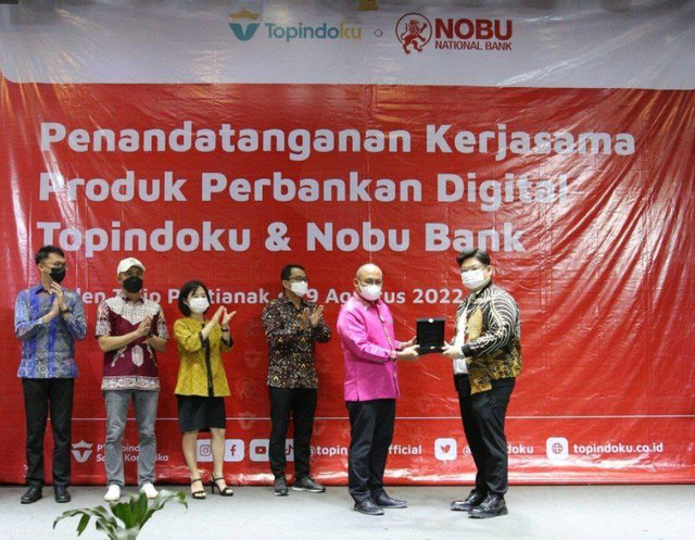 Dorong Pertumbuhan UMKM Nasional, Topindoku Gandeng Nobu Bank Salurkan KUR