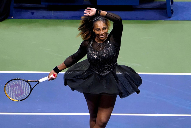 Serena Williams Donasikan ASI Perahnya: Seseorang Akan Dapat Susu Prajurit Super. Foto: TIMOTHY A. CLARY / AFP